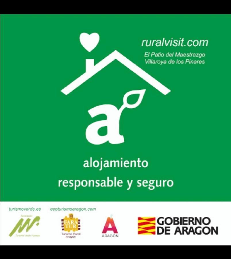 Casa Elpatiodelmaestrazgo Apartman Villarroya de los Pinares Kültér fotó