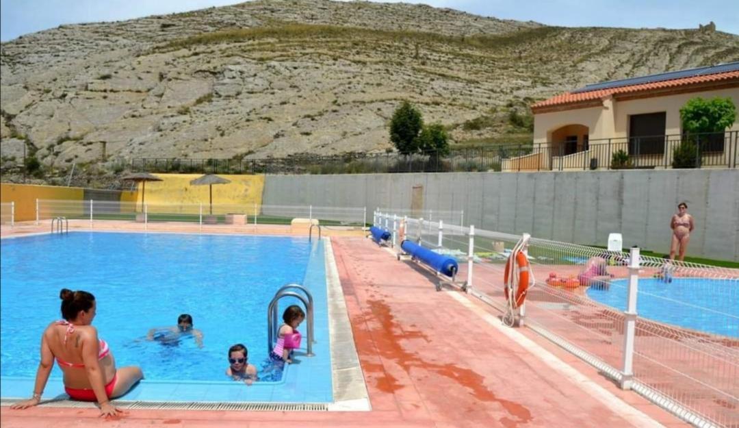 Casa Elpatiodelmaestrazgo Apartman Villarroya de los Pinares Kültér fotó