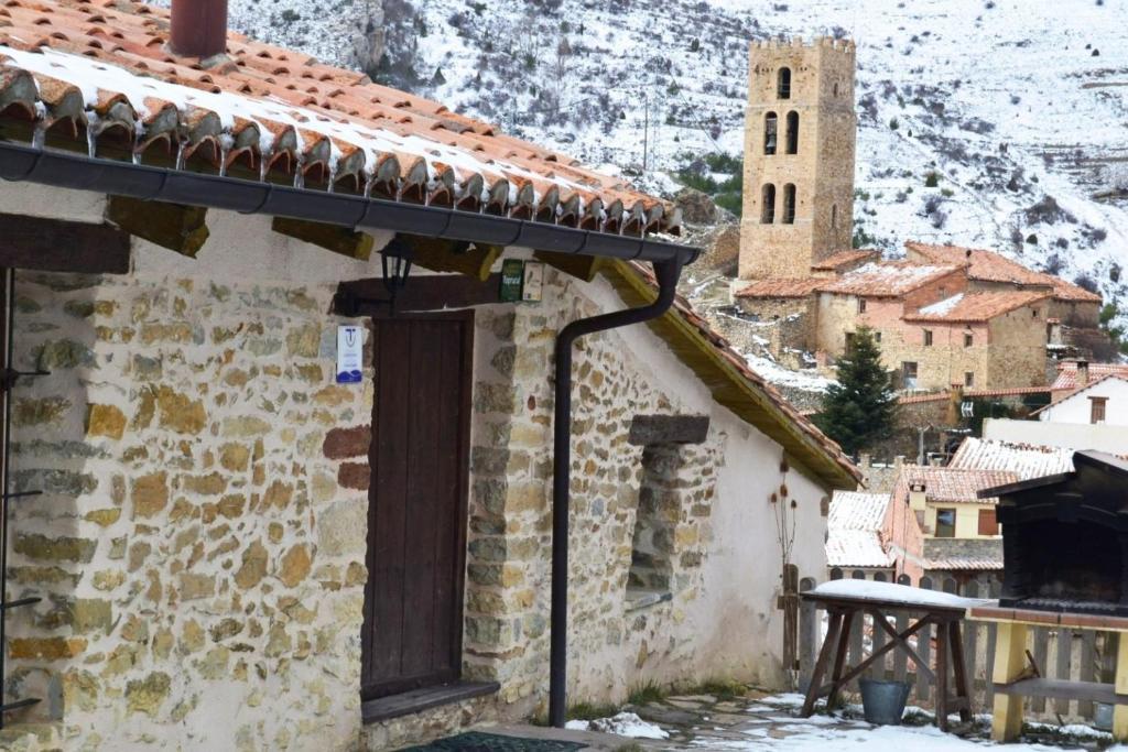 Casa Elpatiodelmaestrazgo Apartman Villarroya de los Pinares Kültér fotó